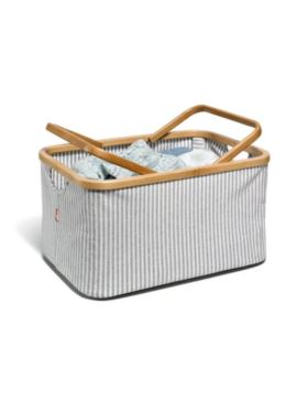 Koszyk na włóczkę PRYM - Fold&Store (striped) - 45x30x22 cm - 612054