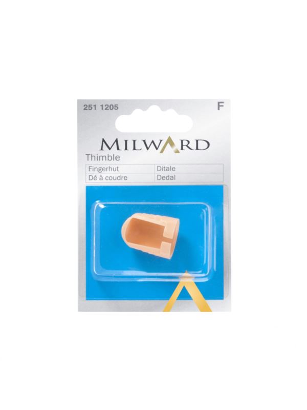 Naparstek krawiecki plastikowy MILWARD - beżowy - 2511205