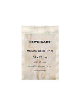 Kanwa bawełniana ZWEIGART - Monks Cloth 7ct - 50x70 cm