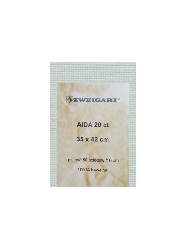 Kanwa bawełniana ZWEIGART - Aida 20ct - 35x42 cm