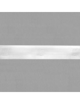 Taśma firanowa ARIADNA na karnisz transparentna - 50 mm - FT050-1K - 50mb/opak.