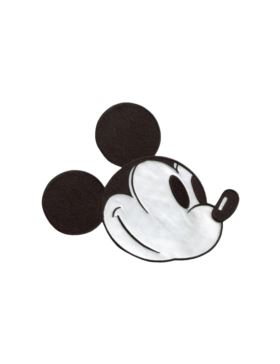 Aplikacja termoprzylepna haftowana - 16x20 cm - Myszka Mickey - 3485