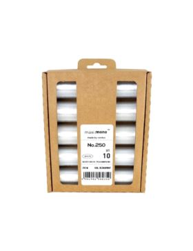 Nici żyłkowe - Maxi.Mono - 0,25 mm - transparentne - 10szt.x250mb/opak.