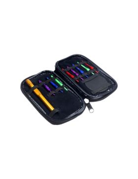 Szydełka w zamykanym etui z wymiennymi końcówkami SKC - 3,00-7,00 mm - A013 - 8szt./opak.