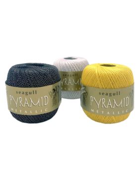 Kordonek - Pyramid Metalizowany - 6szt./opak.