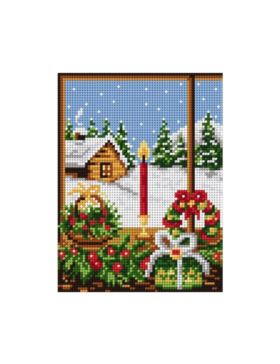 Kanwa z nadrukiem ARIADNA - 15x20 cm - 2005