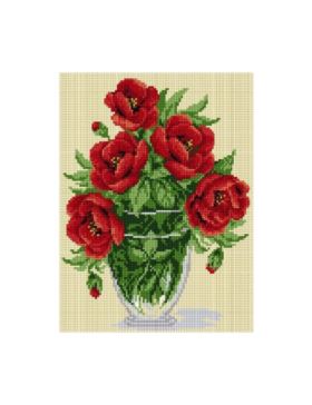 Kanwa z nadrukiem ARIADNA - 24x30 cm - 6014