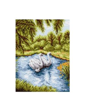 Kanwa z nadrukiem ARIADNA - 30x40 cm - 8008