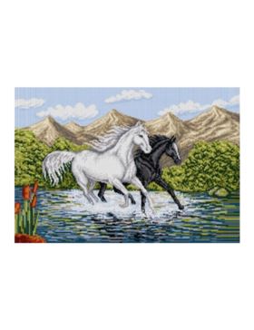 Kanwa z nadrukiem ARIADNA - 39x53 cm - 9000