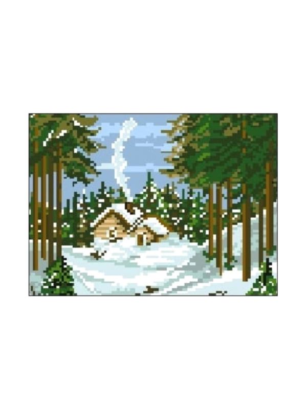 Kanwa z nadrukiem GRAFIKO - 18x24 cm - 0767