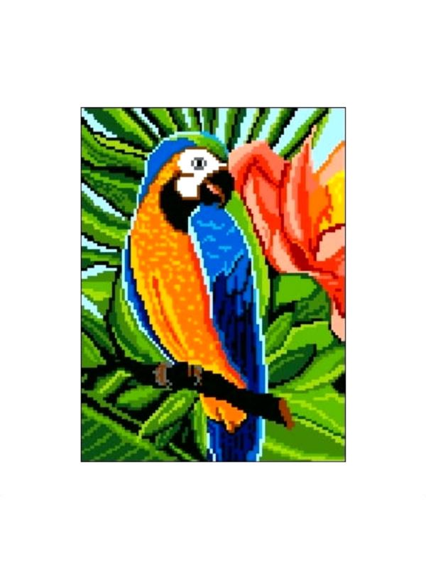 Kanwa z nadrukiem GRAFIKO - 24x30 cm - 1130