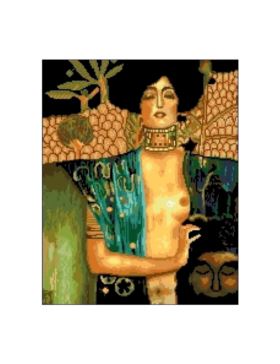 Kanwa z nadrukiem GRAFIKO - 40x50 cm - 6129