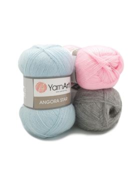 Włóczka - Yarn Art. - Angora Star - 0,5kg/opak.