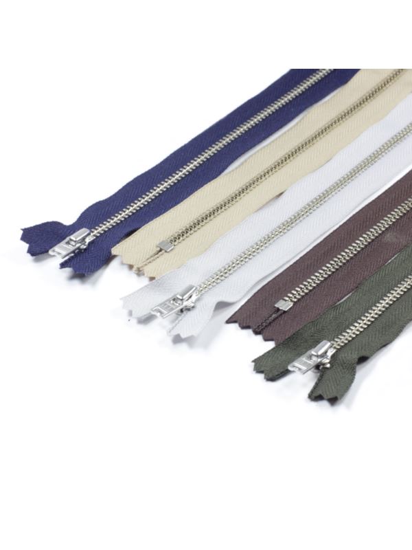 Zamek YKK metalowy nierozdzielczy anty-niklowy 3 YMRNC-36 DA2 - 10 cm