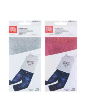 Termoprzylepna folia z brokatem KNORR PRANDELL - 9x16 cm