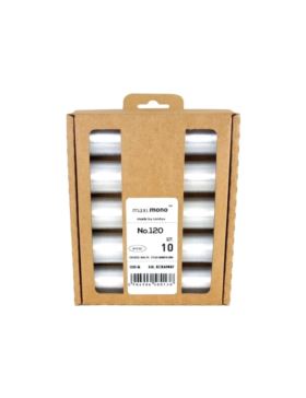 Nici żyłkowe - Maxi.Mono - 0,12 mm - transparentne - 10szt.x1200mb/opak.