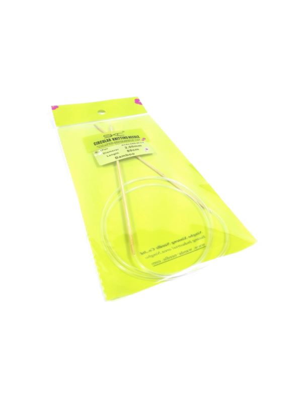 Druty na żyłce bambusowe SKC - 80 cm - 5szt./opak.