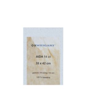 Kanwa bawełniana ZWEIGART - Aida 14ct - 35x42 cm
