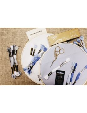 Kanwa bawełniana ZWEIGART - Aida 18ct Petit Point - 35x42 cm