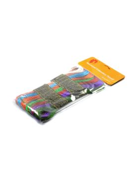 Mulina metalizowana - mix - 8szt.x8mb/opak.