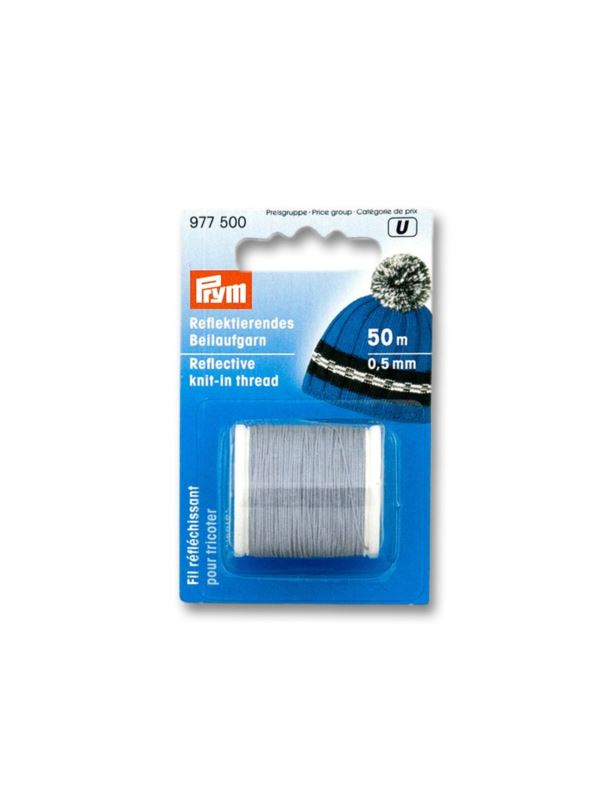 Nić elastyczna odblaskowa PRYM - 0,50 mm - 977500 - 50mb/opak.