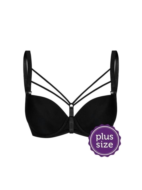 Ramiączka materiałowe ozdobne JULIMEX - Decollete Twin Plus Size - 14 mm - para/opak.