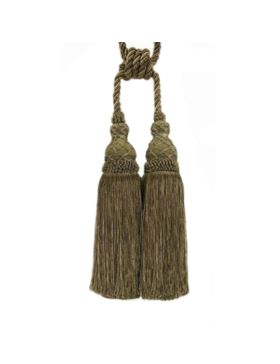 Chwost poliestrowy - 700 mm - kol.PE-36/35 (oliwkowy/złoto-brązowy) - PE-08/2