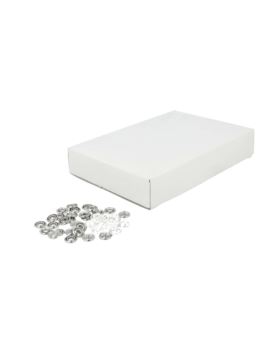 Zatrzaski/springi metalowe KOH-I-NOOR - Roland Baby - 10 mm - białe - 500szt./opak.