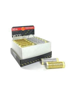 Displey nici GUTERMANN - złote/srebrne - 799732 - 36szt.x50mb/opak.