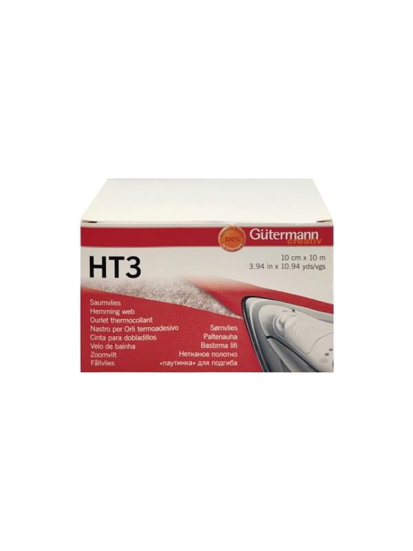 Taśma termoprzylepna do tkanin GUTERMANN - 10 cm - HT3 - 616567 - 10mb/opak.