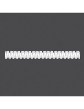 Taśma firanowa MAGAM - 25 mm - smok (marszczenie 1:2,5) - 1.25.250.1 - 200mb/opak.