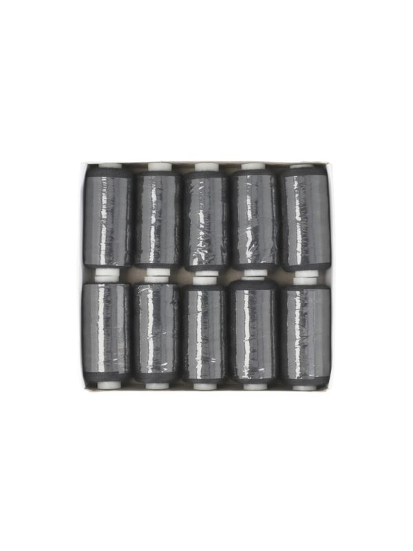 Nici poliestrowe - 40/2 - czarne - 10szt.x365mb/opak.