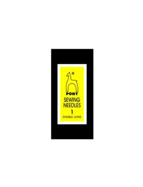 Igły do szycia ręcznego PONY - DOUBLE LONG 1 - 78,0 mm - 08101 - 25szt./opak.