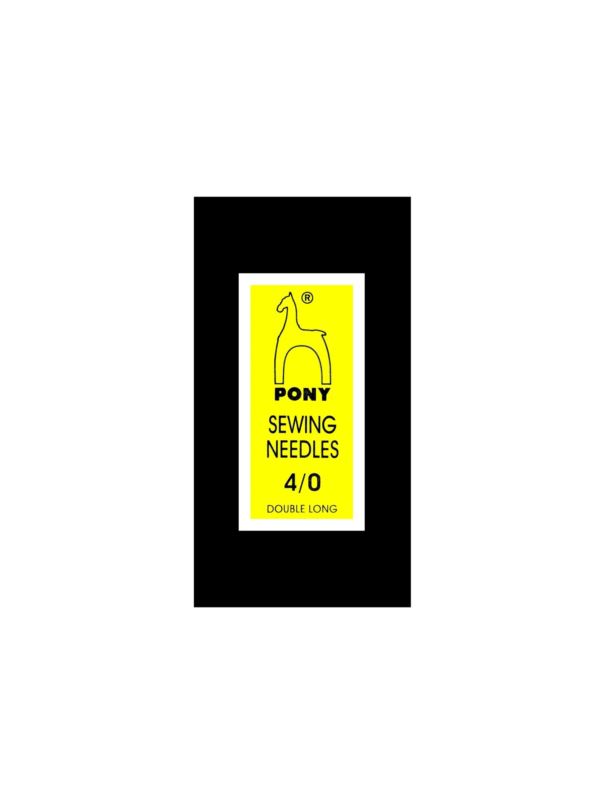 Igły do szycia ręcznego PONY - DOUBLE LONG 4/0 - 91,0 mm - 08113 - 25szt./opak.