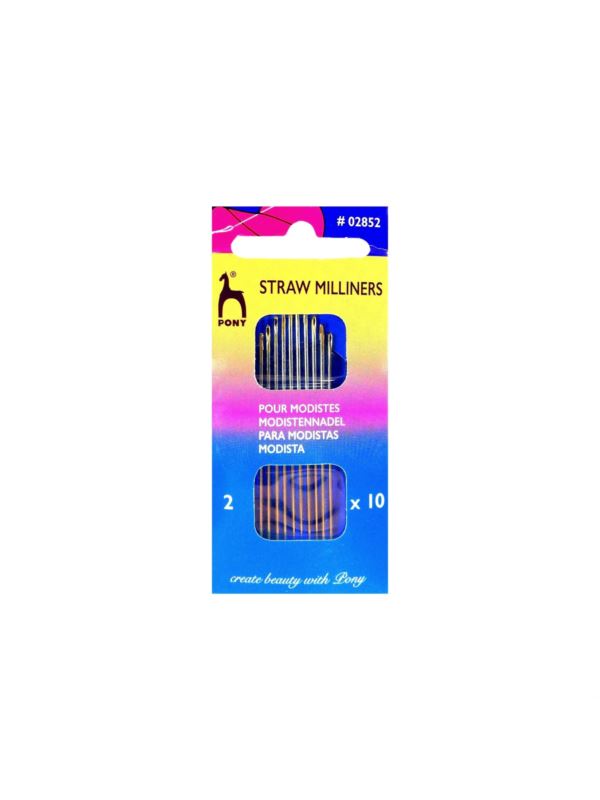 Igły do szycia ręcznego aplikacji PONY - rozm.2 - 02852 - 10szt./opak.