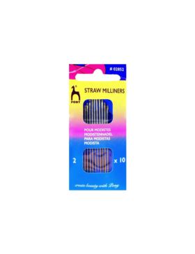 Igły do szycia ręcznego aplikacji PONY - rozm.2 - 02852 - 10szt./opak.