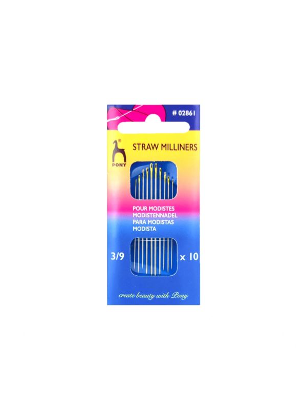 Igły do szycia ręcznego aplikacji PONY - rozm.3/9 - 02861 - 10szt./opak.