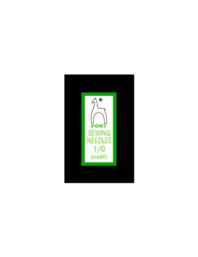 Igły do szycia ręcznego ostre PONY - SHARPS 1/0 - 50,0 mm - 01113 - 25szt./opak.