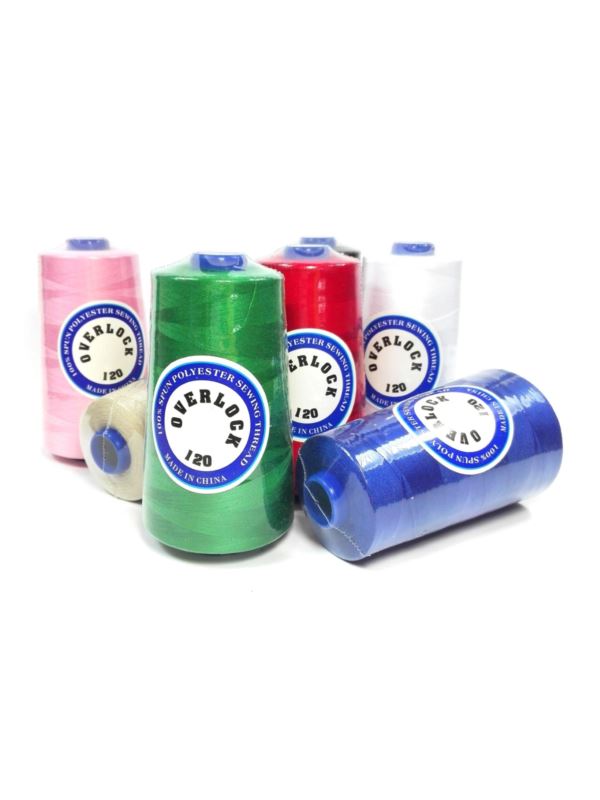 Nici poliestrowe - OVERLOCK 120/2 - 4000mb/szt.