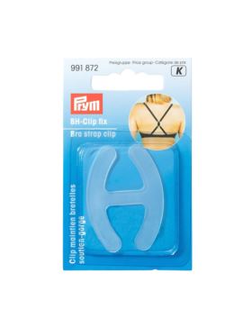 Klips ściągający ramiączka biustonosza PRYM - transparentny - 991872