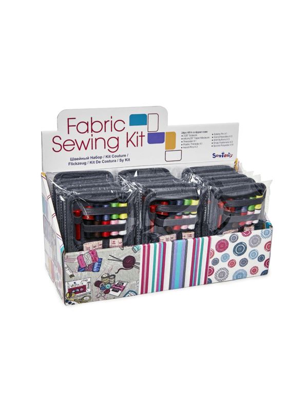 Przyborniki krawieckie w etui - N4365 - 18szt./opak.