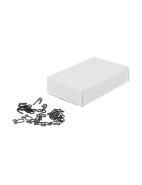 Haftki metalowe KOH-I-NOOR 3 - 12 mm - czarne - 100szt./opak.