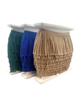 Frędzle wiskozowe oplatane - 120 mm - WPO-120 - 5mb/opak.