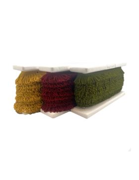 Frędzle wiskozowe z plecionki proste - 30 mm - WP-30 - 20mb/opak.