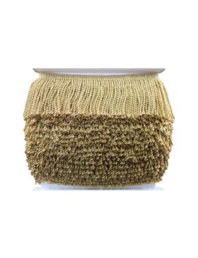 Frędzle metalizowane skręcane - 100 mm - METALIC-100 - 10mb/opak.