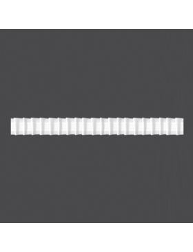 Taśma firanowa MAGAM - 25 mm - ołówek (marszczenie 1:1,5) - 2.25.150.1 - 50mb/opak.