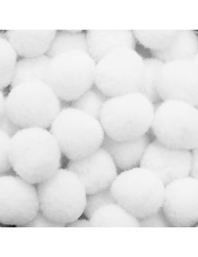 Pompon ozdobny - 20 mm - P-1 - 100szt./opak.