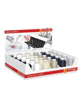 Zestaw nici GUTERMANN - Bulky-Lock - 799705/1 - 30szt.x1000mb/opak.