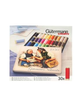 Zestaw nici uniwersalnych GUTERMANN - 640953 - 30szt.x100mb/opak.