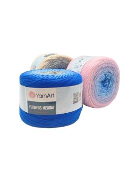 Włóczka - Yarn Art. - Flowers Merino - 0,45kg/opak.